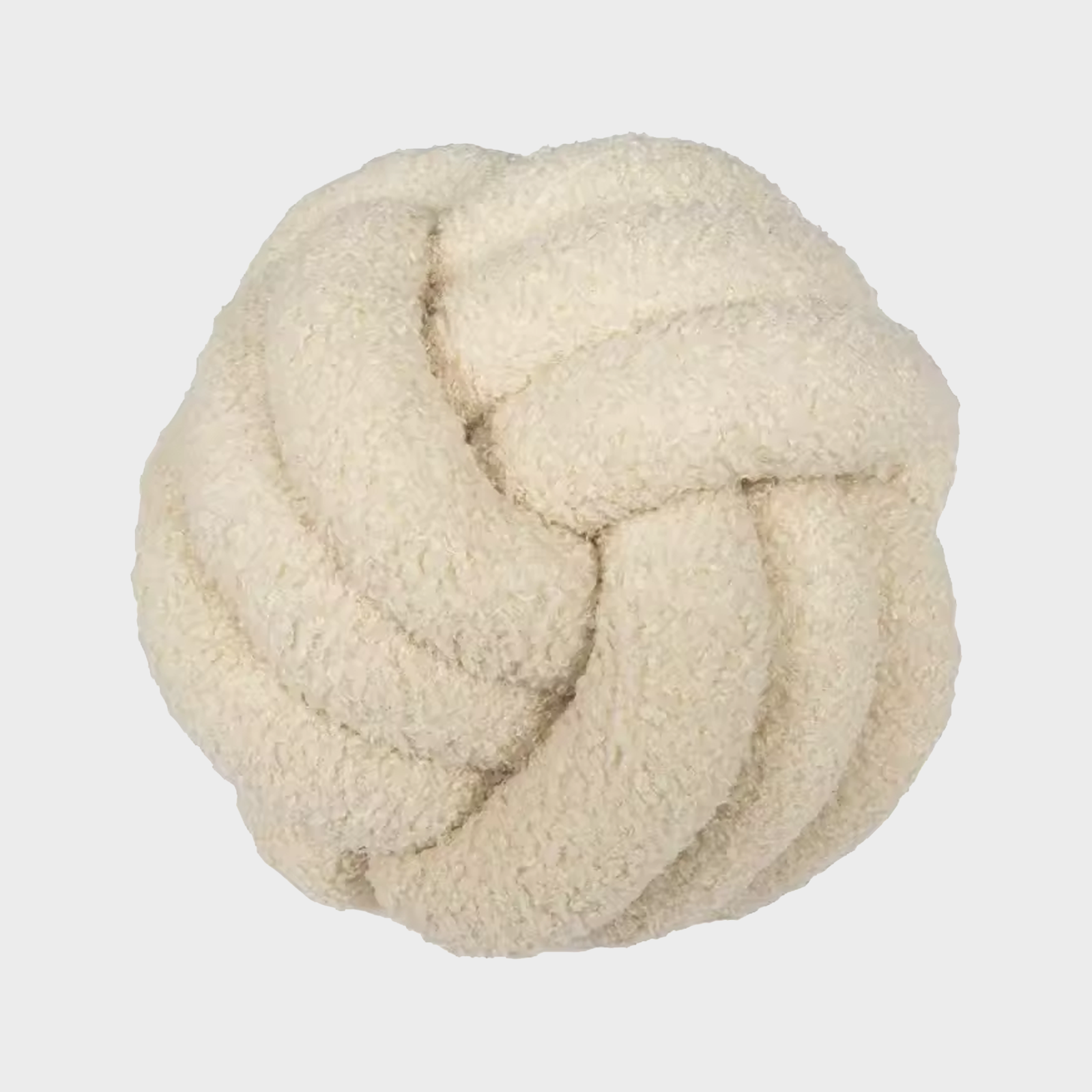 Kussen knoop beige