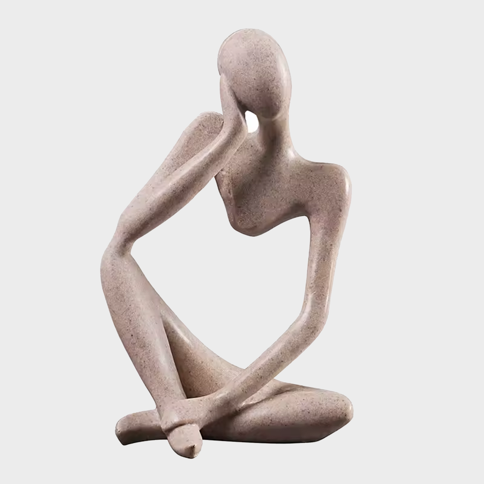 Sculptuur the thinker - zand